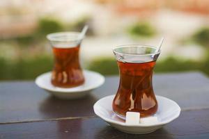 chá turco foto