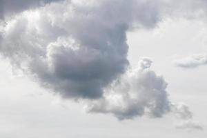 feche abstrato nublado. foto
