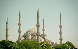 mesquita de sultanahmet foto