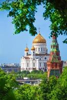 Catedral de Cristo, o Salvador vista do Kremlin