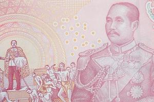 fundo de dinheiro tailandês foto