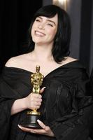 los angeles, 27 de março - billie eilish no 94th academy awards no dolby theater em 27 de março de 2022 em los angeles, ca foto