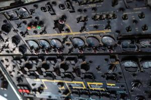 bahia, brasil, maio de 2019 - interior do avião hercules c-130 foto