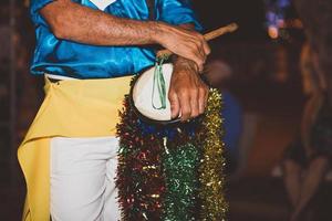 minas gerais, brasil, dez 2019 - apresentação de dança tradicional chamada festa do congo foto