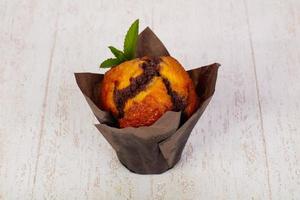 doce saboroso muffin foto