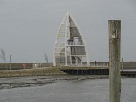 a ilha de juist no mar do norte foto