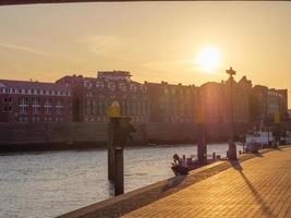 bremen no rio weser na alemanha foto