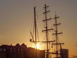 bremen no rio weser na alemanha foto