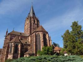 a cidade francesa de wissembourg foto