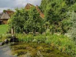 a cidade de steinfurt no muensterland alemão foto