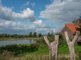 zutphen no rio ijssel na Holanda foto