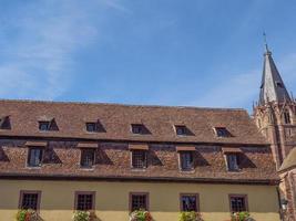 a cidade de wissembourg na frança foto