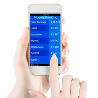 mobile banking em smartphone