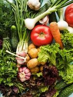 verduras e legumes foto