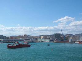 a cidade de málaga na espanha foto