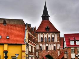 a cidade de stralsund na alemanha foto