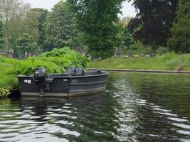 cidade de leiden na holanda foto