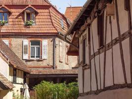 wissembourg na alsácia francesa foto