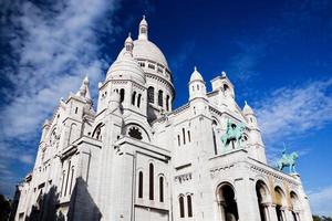 Basílica de Sacre Coeur. Paris, França. foto