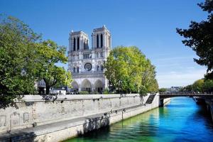 Catedral de Notre Dame, Paris, França. foto