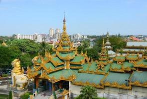 pagode shwedagon paya, yangon, myanmar foto