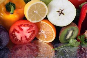 frutas e legumes variados