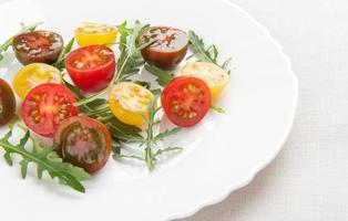salada de legumes frescos