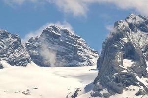 paisagem de montanha na Áustria. foto