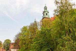 castelo real em wawel, cracóvia foto