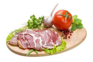 bacon com legumes foto