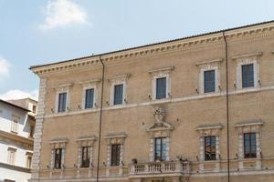 Roma, Itália. detalhes arquitetônicos típicos da cidade velha foto