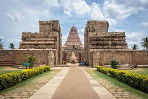 antigo templo hindu no sul da Índia foto