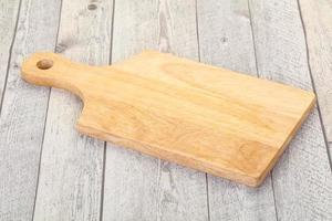 utensílios de cozinha - placa de madeira foto