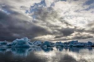 lago iceberg, jokulsarlon. foto
