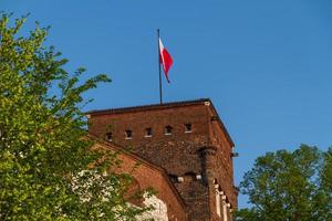 castelo real em wawel, krarow foto