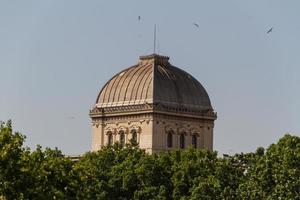 sinagoga e o gueto judeu em roma, itália foto