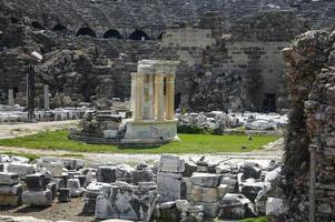 ruínas laterais na turquia foto