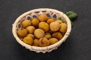 longan de frutas tropicais foto