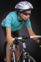 atleta de bicicleta ciclismo foto