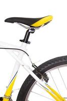 close-up de bicicleta isolado