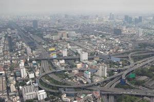 poluição atmosférica em bangkok foto
