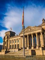 hdr reichstag em berlim foto