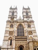 hdr igreja da abadia de westminster em londres foto