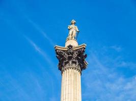 hdr nelson column londres foto