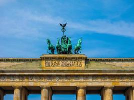 hdr brandenburger tor brandenburg gate em berlim foto