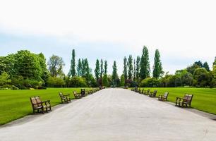 parque urbano hdr em londres foto