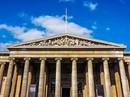 museu britânico hdr em londres foto