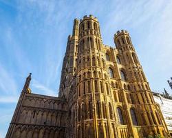 hdr ely catedral em ely foto