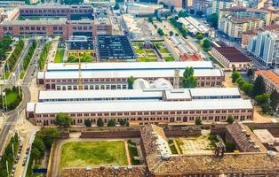 hdr vista aérea do reparo de trem ogr officine grandi riparazioni foto