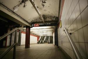 estação de metrô de nova york foto